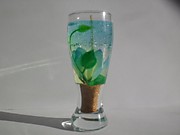 Цветочная малая. Объём 150 мл.размер 10*4см